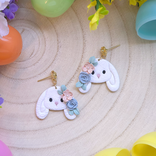 Meadow Whisper Bunny Drop Earring