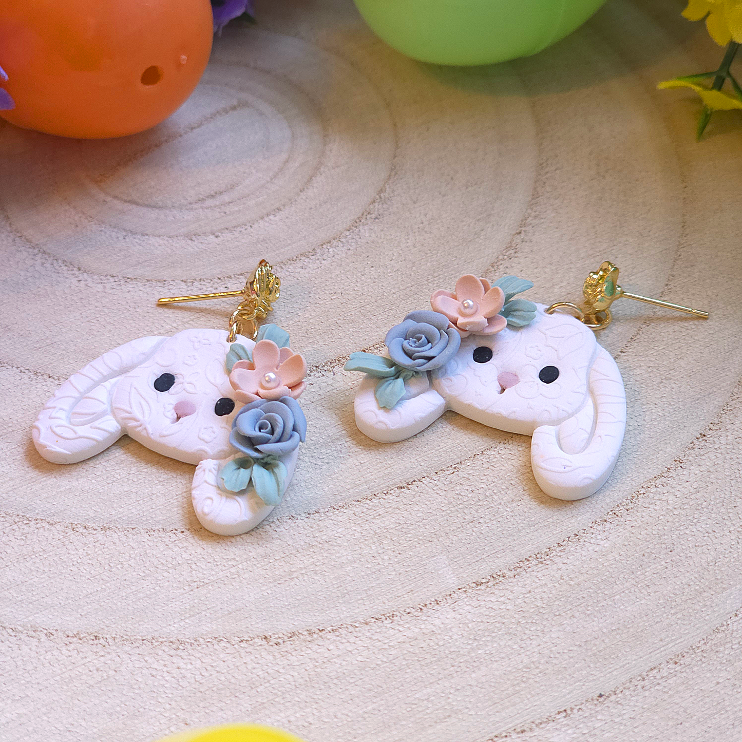 Meadow Whisper Bunny Drop Earring